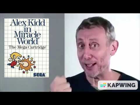 Michael Rosen describes the Alex Kidd games