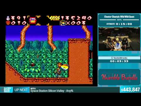 Chester Cheetah: Wild Wild Quest by SecksWrecks in 11:15 - Summer Games Done Quick 2015 - Part 91