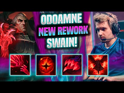 ODOAMNE TRIES SWAIN NEW REWORK! - RGE Odoamne Plays Swain Top vs Cassiopeia! | Season 2022
