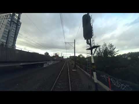 A train driver's view: Amsterdam CS - Den Haag CS, SNG, 30-Aug-2020.