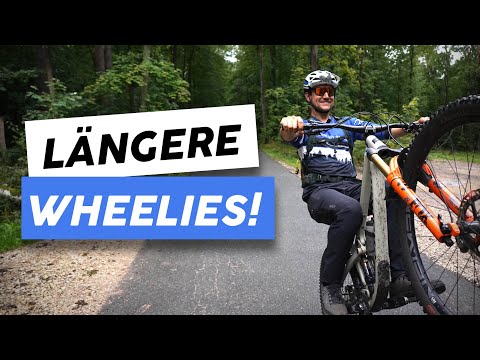 Long Wheelies - Here's How! | MTB Riding Technique Tips for Longer Wheelies