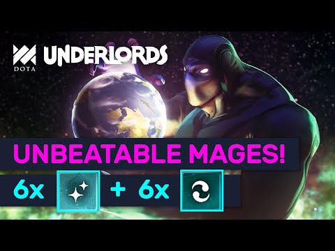 UNBEATABLE MAGE BUILDS?! 6 Primordial 6 Mages Are Great! | Dota Underlords