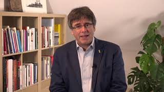 Missatge de Carles Puigdemont als veïns/es de l'Ametlla del Vallès