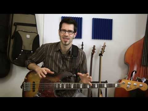 For0304 - Walking Bass #4 (Leittöne) - German Bass lesson