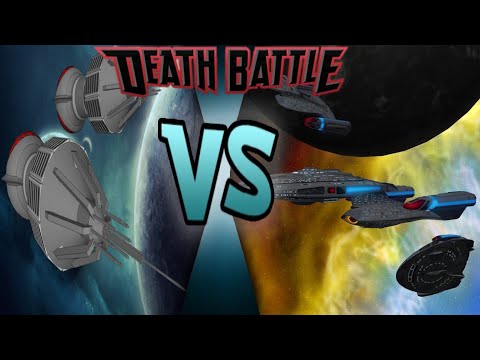 Blake 7 System Ship Class VS Galaxy Class Evo | USS Titan | New Unique Mod! |