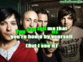 Simple Plan - Your love is a lie - karaoke 