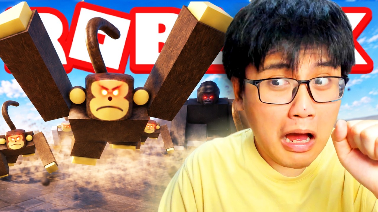 Roblox 1 Manusia VS 1,000,000 MONYET
