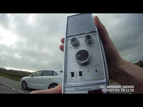 Binatone Long Ranger 40 CB27/81 CB radio )Handheld 4W)   Field Test Mr Chippie's BodyCam