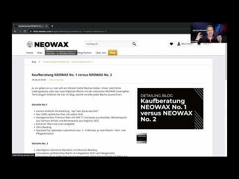 NEOWAX Kaufberatung No. 1 vs No. 2 - Welches Autowachs kaufen