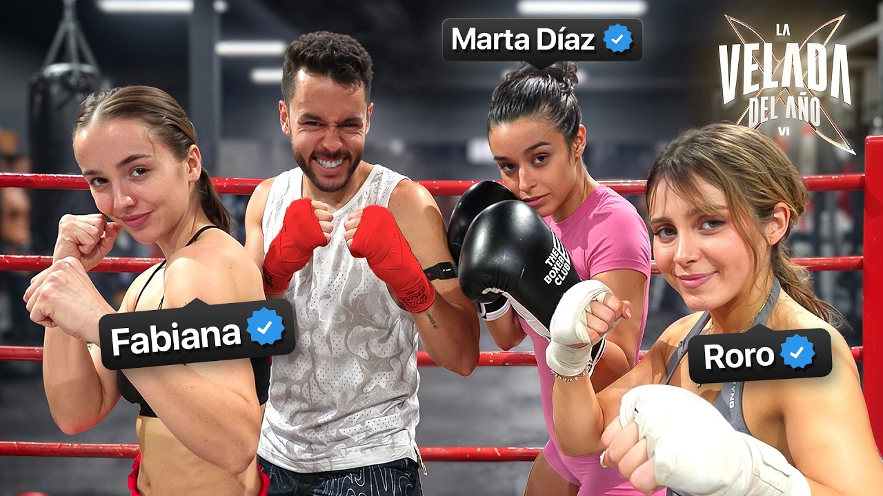 Entrenando con Marta, Fabiana y Roro para la Velada - TheGrefg