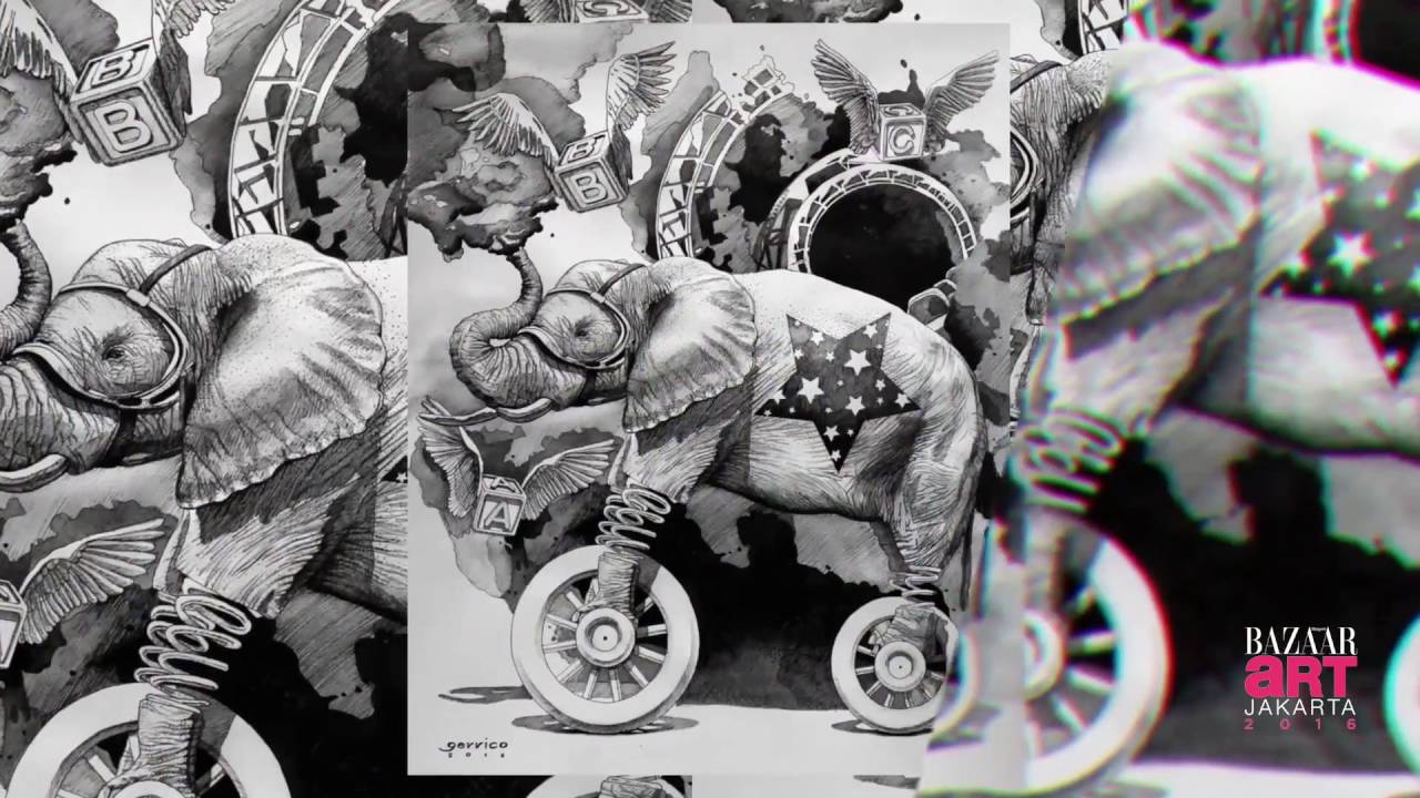 BAZAAR ART JAKARTA 2016 - RIA LIRUNGAN