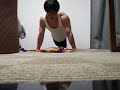 腕立て300回+アブローラー150回 300 Push ups+150 Ab Wheel