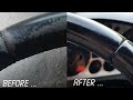 Easy Repair Of The Leather Steering Wheel