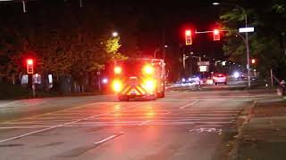 Richmond Rescue 1 Responding
