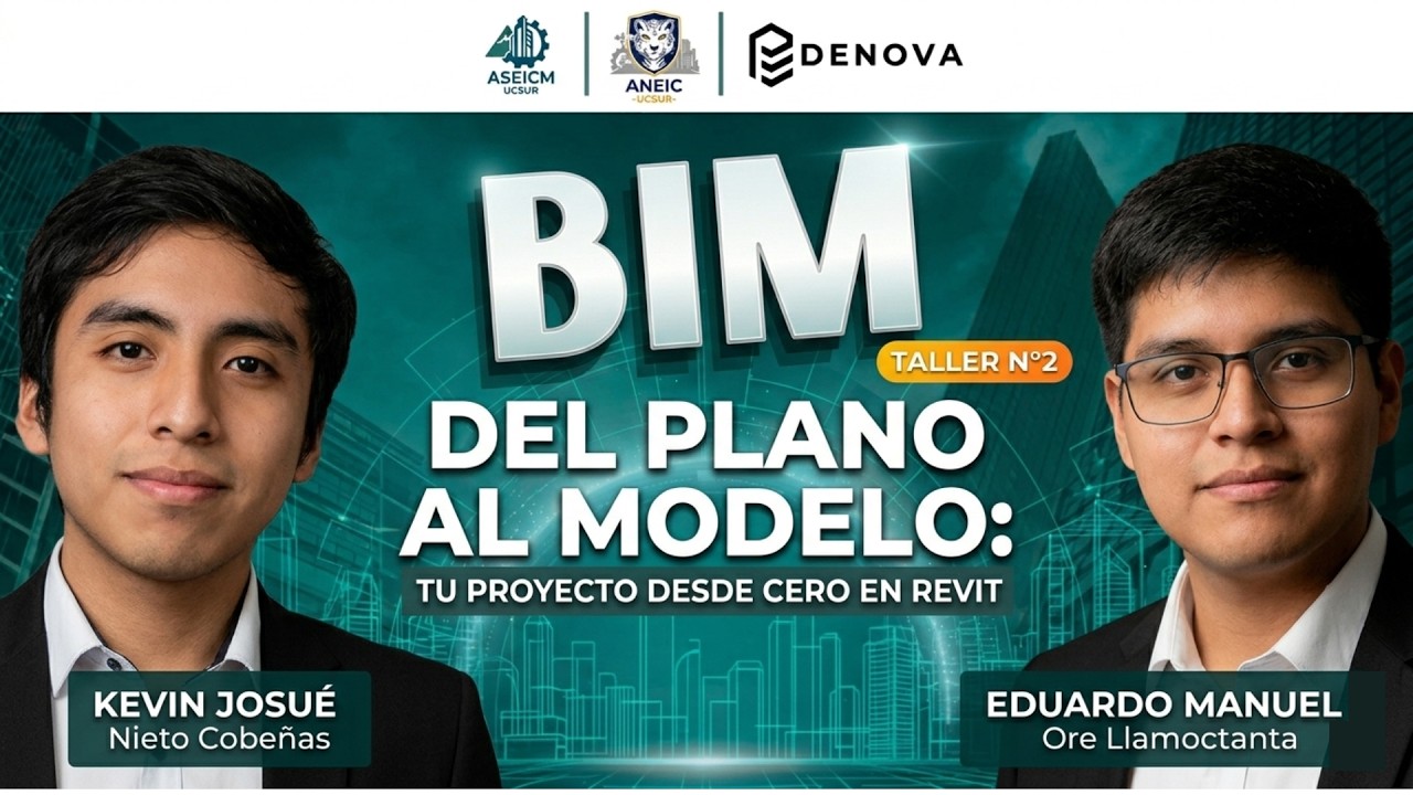 🚀 Taller BIM 02: Cómo la Metodología BIM Está Revolucionando la Ingeniería Civil en Perú 🏗️