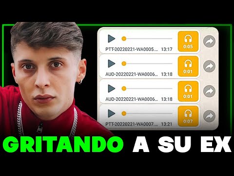 AUDIOS EXPLOSIVOS FILTRADOS DE PROK CON SU EX