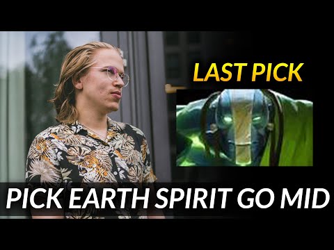 Topson Earth Spirit Mid against Void Spirit - Who will WIN Mid?