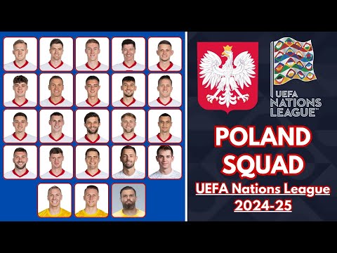 POLAND Squad For UEFA Nations League 24/25 | UEFA Nations League 24/25 | Poland Squad Update 24/25