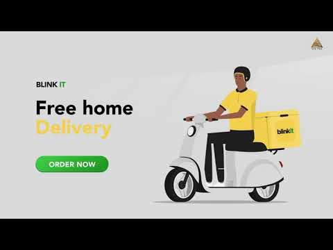#blinkit App | Food Delivery Video | After Effects