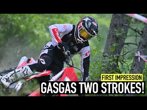 First Look at the 2024 GasGas Two Strokes! | Italian Dream Trip