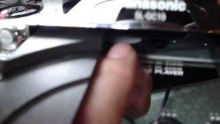 Panasonic Q Tray Wont Open / Stuck Tray Repair Fix