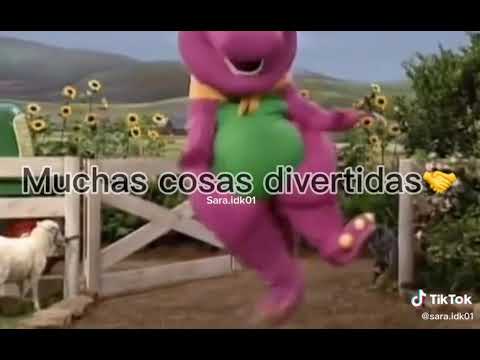barney es un dinosaurio aunque se extinguieron :v