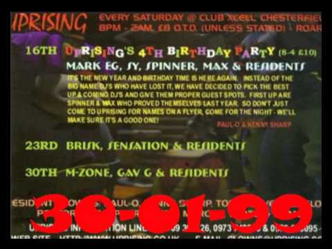 Dj M Zone   Uprising 30 01 99