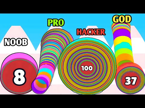 Level Up Circles - Level Up, (NOOB to PRO to HACKER)