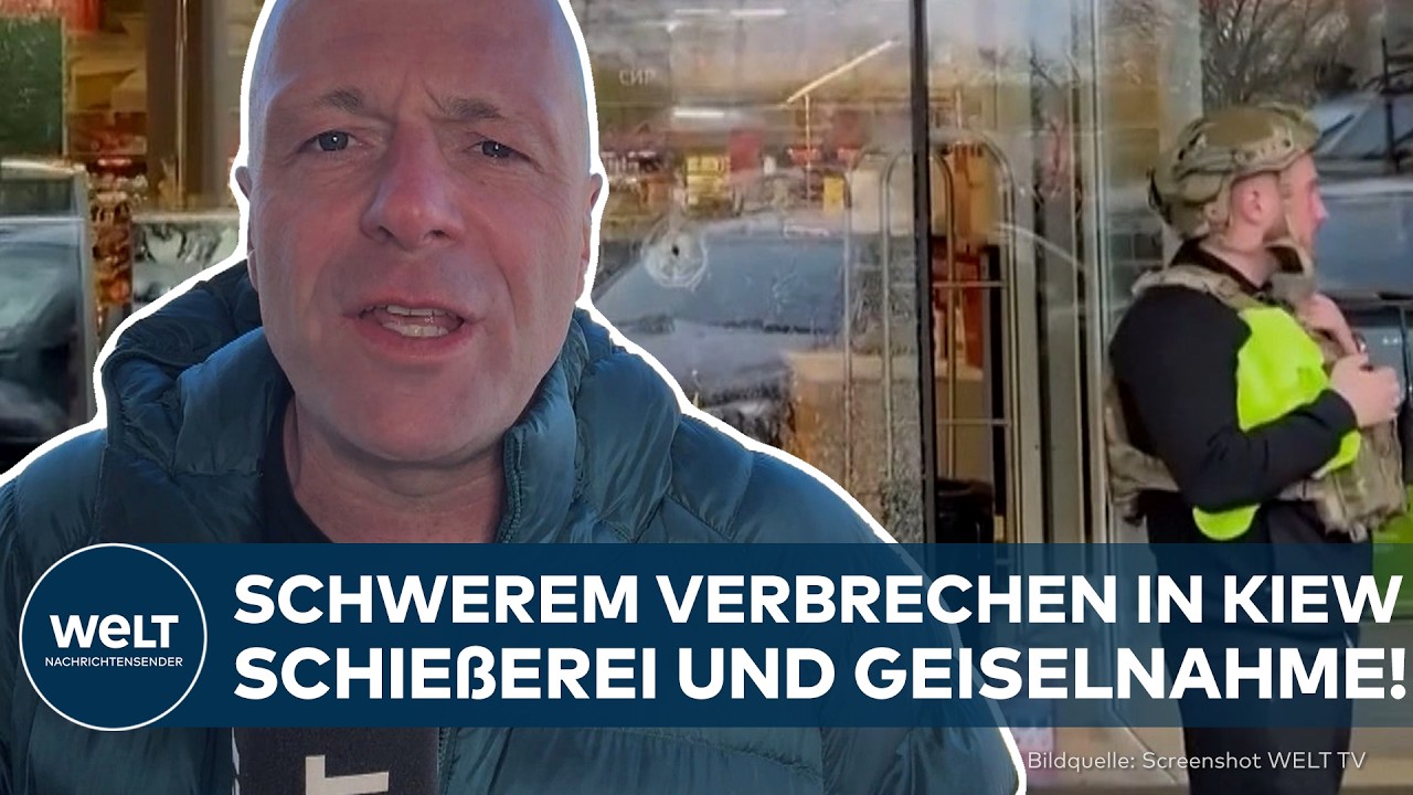 UKRAINE: Schießerei und Geiselnahme! Mehrere Tote nach schwerem Verbrechen in Kiew!