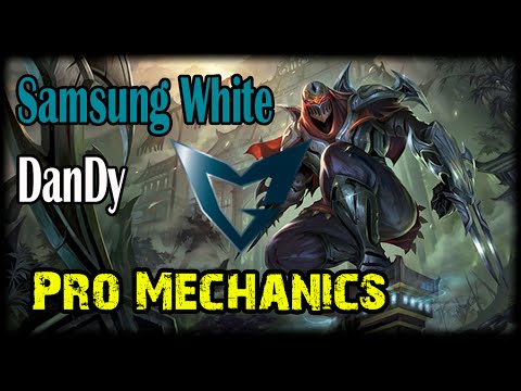 Samsung White DanDy Zed vs Yasuo Big Play Korea SoloQ [Pro Mechanics]