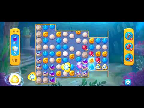 Fishdom Easy Level 11829 (with Double Bomb Booster) @choraelmin