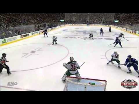 Wild @ Maple Leafs 1st goal Tyler Bozak
