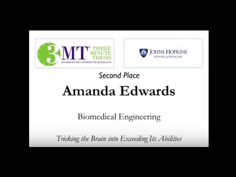 Three Minute Thesis Finals: Second Place Winner | Johns Hopkins Medicine