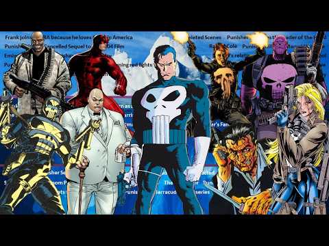 The ULTIMATE Punisher Iceberg Explained
