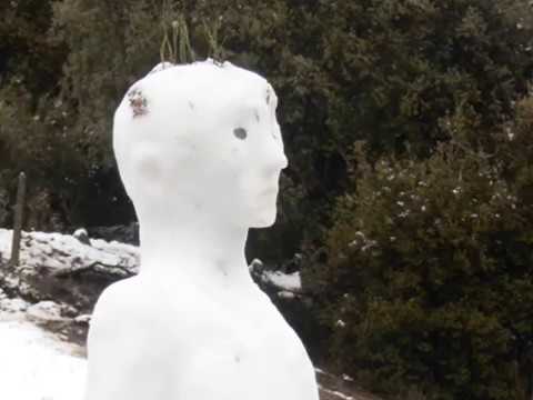 Nieve en Fuentes de Béjar