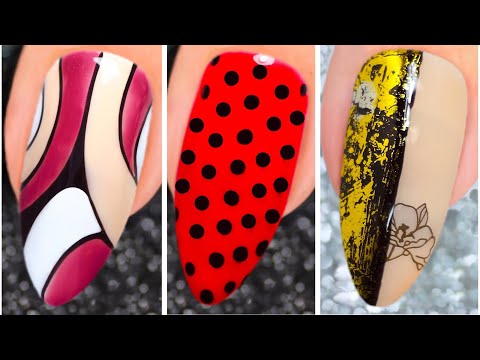 Skittles Candy Nail Challenge | New Simple Nails Art Ideas #Shorts #Videoshort