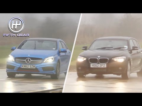 Mercedes A Class VS BMW 1 Series | Fifth Gear Team Test Classic