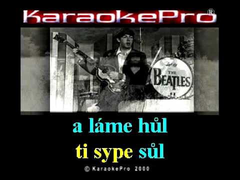 Marta Kubišová - Hey, Jude (karaoke)