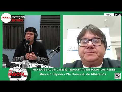 SINTESIS REGIONAL - Hablamos con Marcelo Paponi, presidente comunal de Albarellos