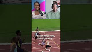 Noah Lyles BREAKS 150m World Record then celebrates with Gout Gout!