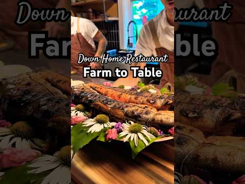 Farm to table dining experience at Down Home Restaurant
