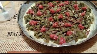Pizza rustica con carciofi e salsiccia...
