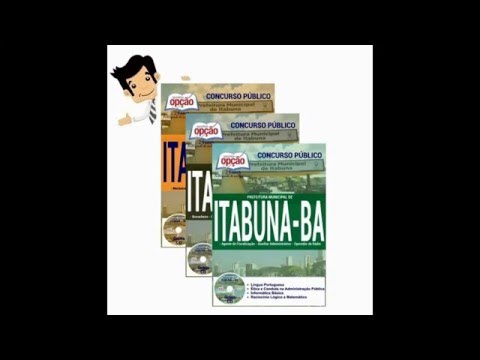 Apostilas do Concurso Itabuna /BA 2016 - Diversos Cargos