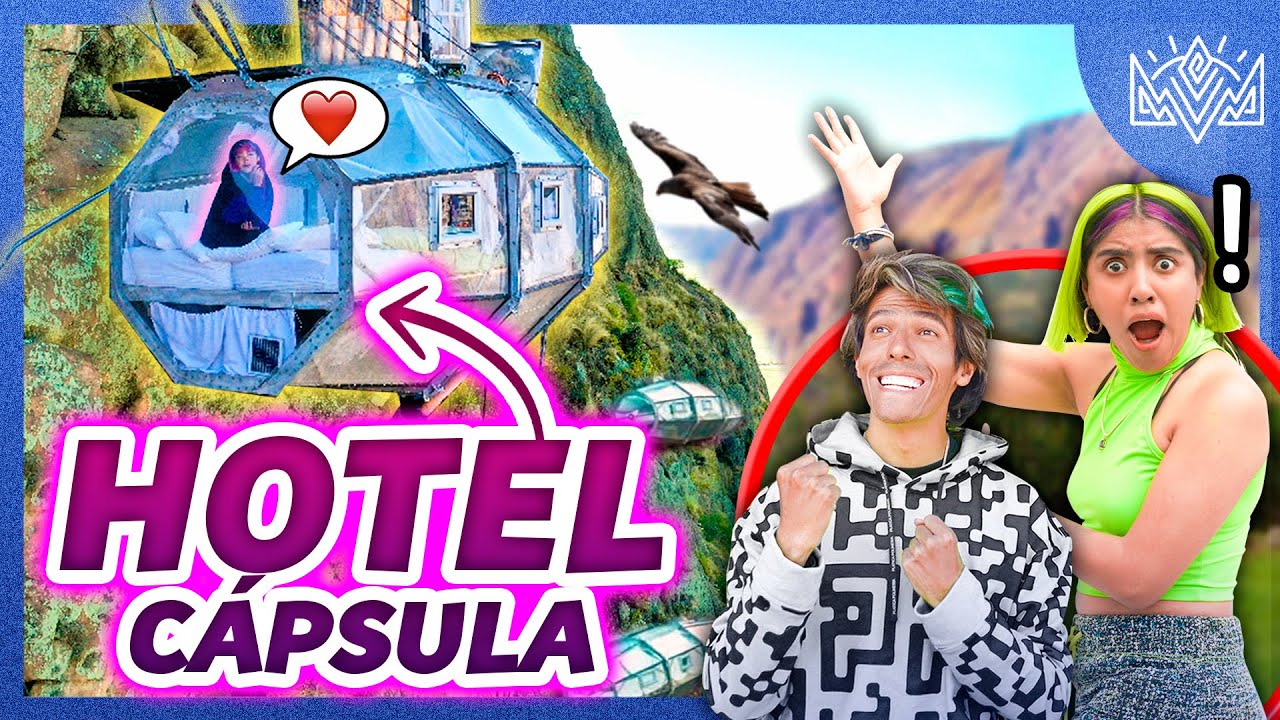 DURMIENDO EN CÁPSULAS a 500m DE ALTURA | LOS POLINESIOS VLOGS Peru 🇵🇪