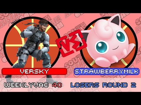 WeeklyVac 40 - SSBU - Versky (Snake) vs Strawberrymilk (Jigglypuff)