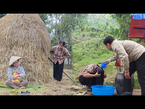 What happens after all the horrific things the wicked stepmother did to the single mother?