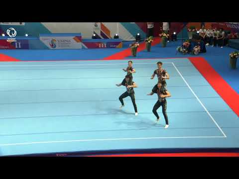 Men's Group Great Britain - 2023 ACRO Europeans, Junior All-Around (out of competition)