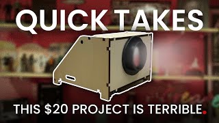 This $20 Projector is Terrible • Quick Takes Review