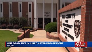 UPDATE: 1 dead, 4 injured after 'altercation' inside Bibb County Jail