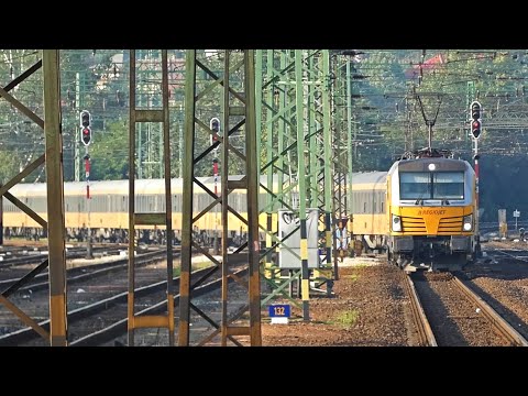 15 kocsis Split-Prága RegioJet érkezik 70 perc késéssel Kelenföldre